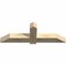Ekena Millwork Eugene Rough Sawn Timber Gable Bracket, Douglas Fir, 60"W x 20"H x 6"D x 6"F, 8/12 Pitch GBW060X20X0606EUG00RDF - alternate 5